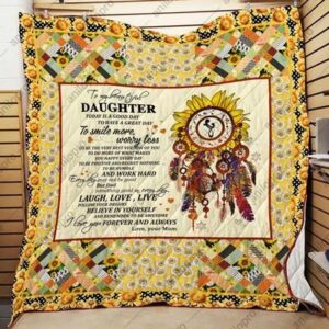 Laugh Live Love Quilt Blanket  Quilt